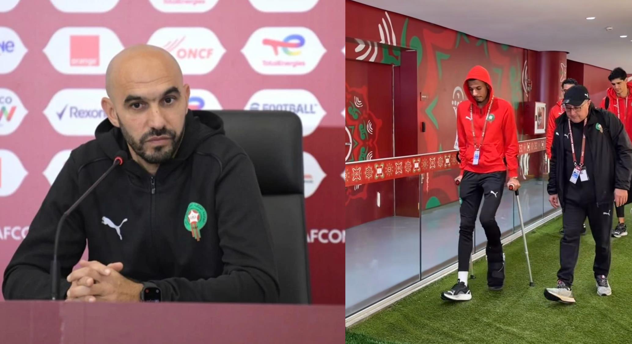 الركراكي يعلنها رسميًا: إصابة قوية تُبعد أوناحي عن كأس أمم إفريقيا 2025 ومدة الغياب تتجاوز الشهر