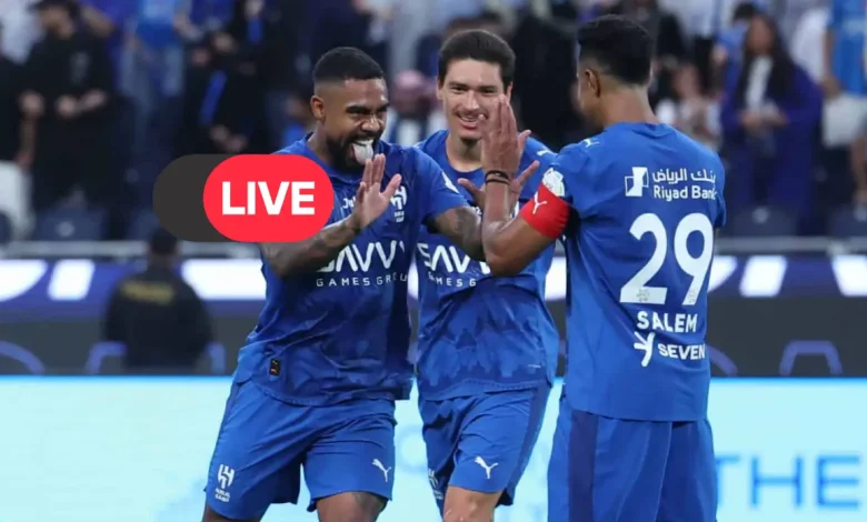 بث مباشر Al-Hilal vs Al-Hazm مجاني الآن.. كيفية مشاهدة مباراة الهلال والحزم في الدوري السعودي 2026؟ القنوات الناقلة والتردد وموعد اللقاء