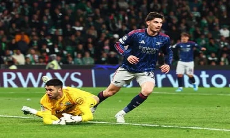 نتيجة مباراة أرسنال ضد سبورتنج لشبونة الآن في دوري أبطال أوروبا 2026 سيطرة إنجليزية وإهدار فرص بالجملة في قمة الإمارات