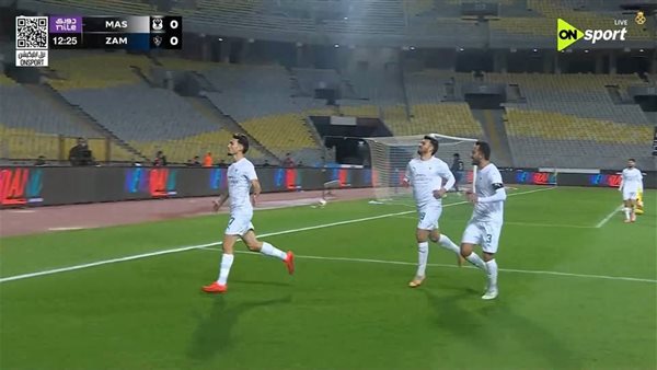 المصري البورسعيدي ضد الزمالك: أسامة الزمراوي يسجل هدف المفاجأة الأول في الدوري المصري الممتاز لحظة بلحظة
