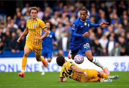 نتيجة مباراة برايتون ضد تشيلسي اليوم في الدوري الإنجليزي 2026.. هدف مبكر يمنح الأفضلية وملخص أحداث الشوط الأول لحظة بلحظة