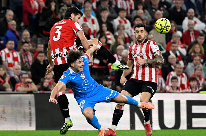 مجريات المباراة: أتلتيكو مدريد – اتلتيك بلباو.. بث مباشر مباراة أتلتيكو مدريد ضد أتلتيك بيلباو في الدوري الإسباني 2026 | بيلباو يتقدم 1-0 الآن وملخص لحظي للأحداث والقنوات الناقلة