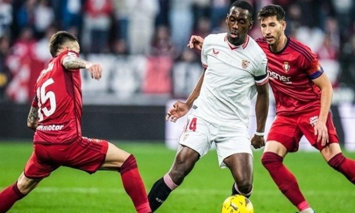 Osasuna vs Sevilla بث مباشر أوساسونا ضد إشبيلية اليوم 26 أبريل 2026 في الدوري الإسباني نتيجة الشوط الأول وتحليل شامل لأحداث المباراة