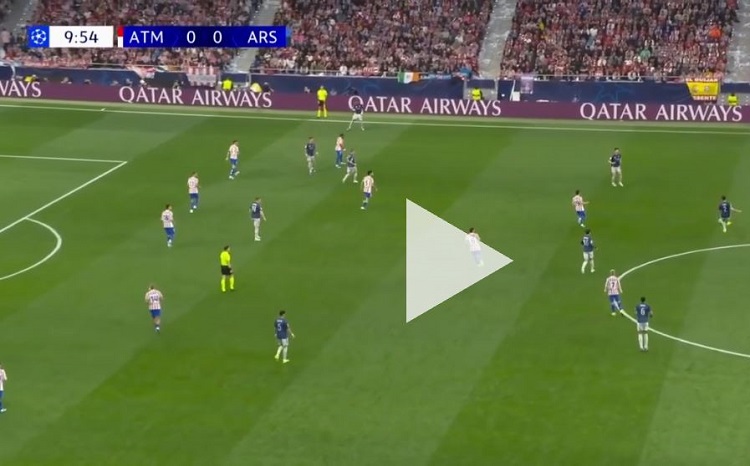 فيديو ملخص ونتيجة وأهداف مباراة آرسنال ضد أتلتيكو مدريد بث مباشر الآن في دوري أبطال أوروبا اليوم (1-1) Arsenal vs Atletico Madrid live 