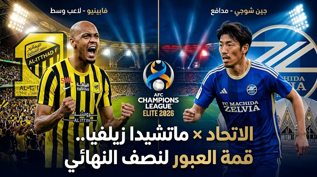 فيديو الاتحاد السعودي يودع دوري أبطال آسيا للنخبة 2026 بعد الهزيمة من ماتشيدا زيلفيا الياباني