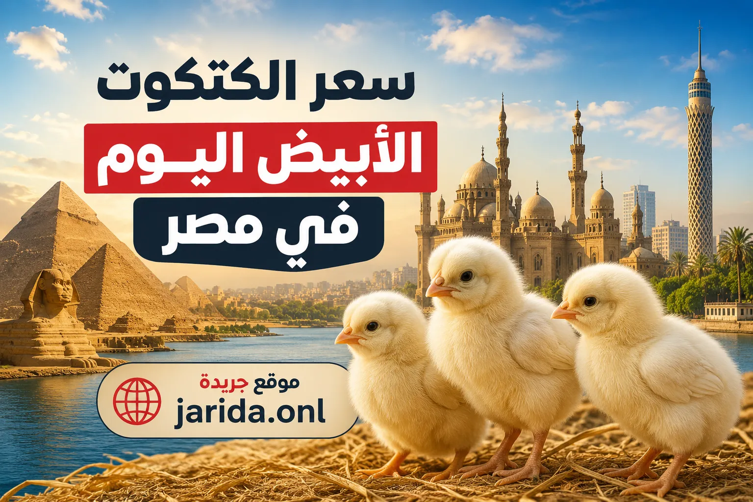 أسعار الكتاكيت والبط اليوم الثلاثاء 19 مايو 2026 في بورصة الدواجن والشركات.. تراجع مفاجئ للكتكوت الأبيض واستقرار أسعار البط في الأسواق