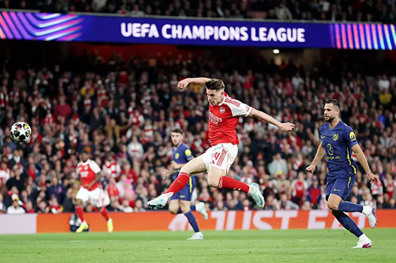 بث مباشر Arsenal vs Atletico Madrid.. أرسنال يهزم أتلتيكو مدريد بهدف قاتل في نصف نهائي دوري أبطال أوروبا 2026 ويقترب من الحلم الأوروبي بعد تألق ساكا وأحداث نارية لحظة بلحظة
