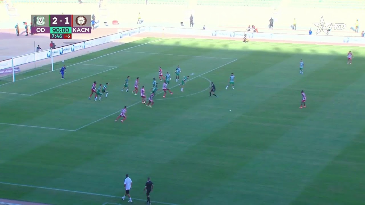 بث مباشر مباراة الكوكب المراكشي وأولمبيك الدشيرة اليوم في الدوري المغربي 2026 هدف مبكر يقلب التوقعات وملخص الشوط الأول لحظة بلحظة