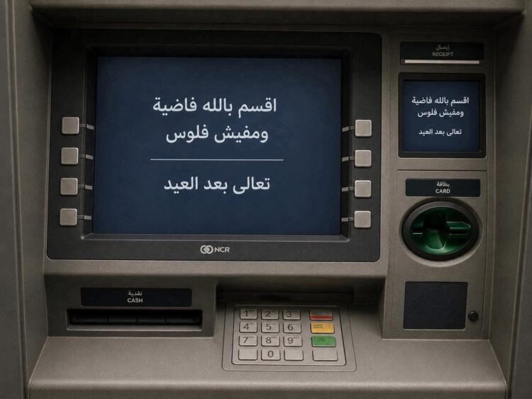 تصاعد شكاوى المواطنين من نقص السيولة بماكينات الصراف الآلي ATM وتوقف التحويلات البنكية وخدمات الكاش وتطبيق إنستا باي Instapay