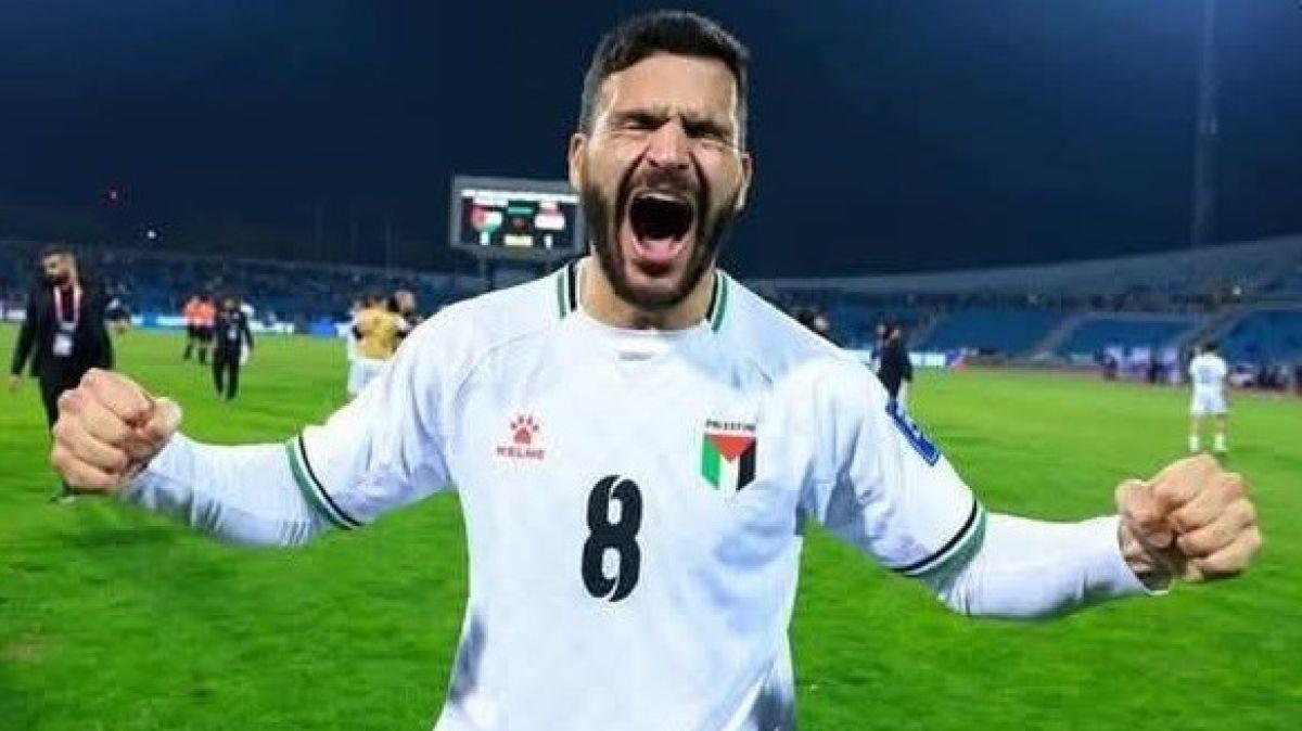 رسميًا نادي بيراميدز يهنئ اللاعب حامد حمدان بعد انضمامه إلى قائمة منتخب فلسطين لكرة القدم استعدادا لمعسكر قطر