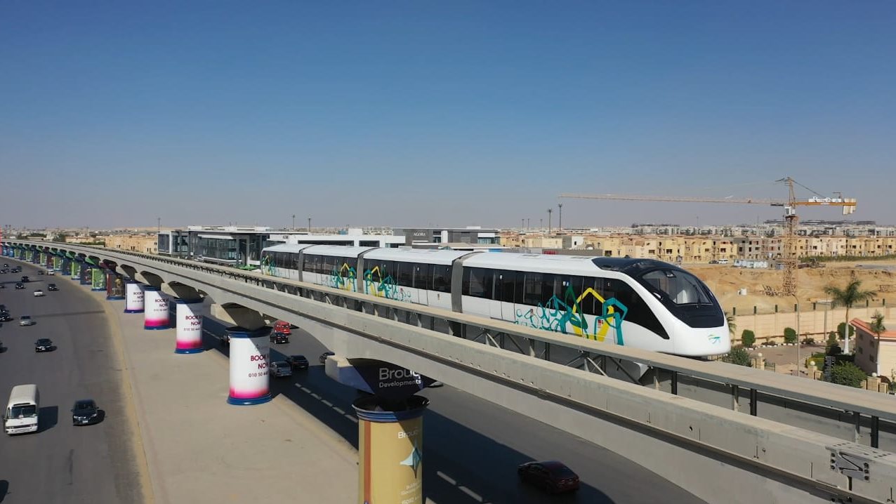 رسميًا محطات مونوريل شرق النيل بدون سائق.. وسعر تذكرة المونوريل (خريطة مونوريل شرق النيل القائمة الكاملة)